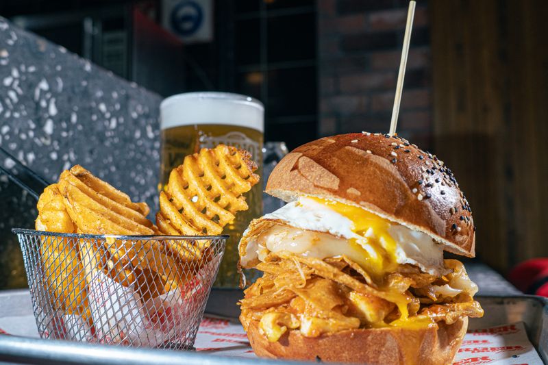 Wing Snob seasoned waffle fries