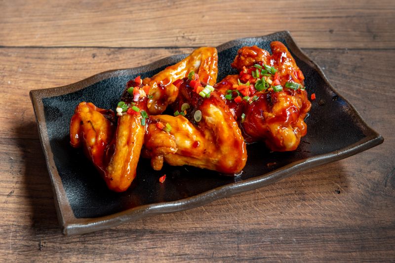 Wing Snob garlic parmesan wings