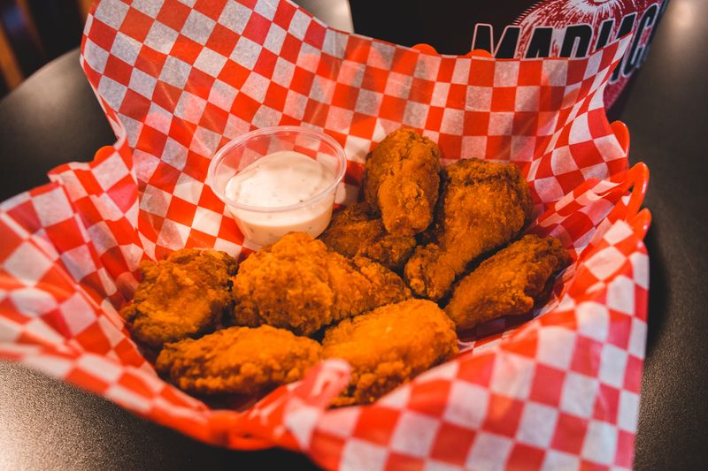 Wing Snob signature chicken wings platter